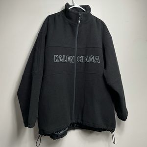 Balenciaga Wool Logo Jacket